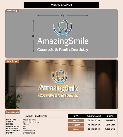 CUSTOM MOCKUP SIGN FOR Evelyn Clemente