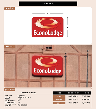 CUSTOM MOCKUP SIGN FOR Hunter Moore