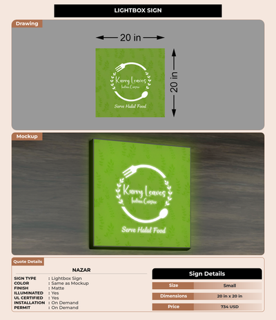 CUSTOM MOCKUP SIGN FOR Nazar