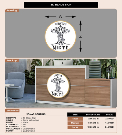 CUSTOM MOCKUP SIGN FOR Jonas Gehring