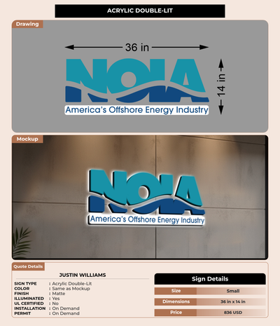 CUSTOM MOCKUP SIGN FOR Justin Williams