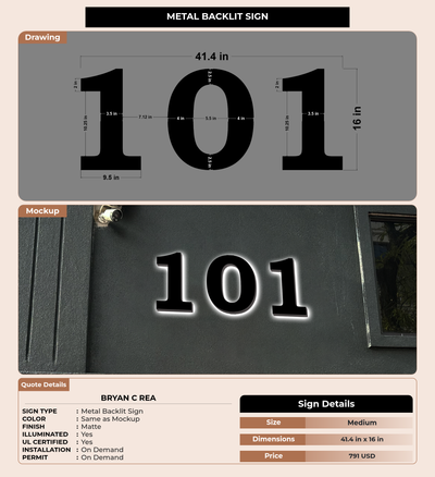 CUSTOM MOCKUP SIGN FOR Bryan c rea