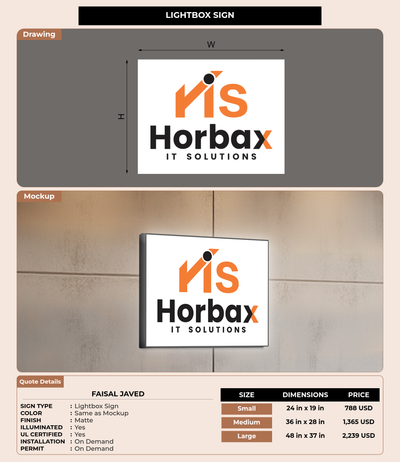 CUSTOM MOCKUP SIGN FOR Faisal Javed