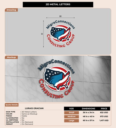 CUSTOM MOCKUP SIGN FOR Lurais Gracian