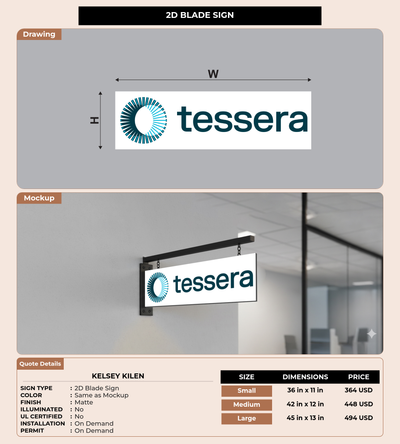 CUSTOM MOCKUP SIGN FOR kelsey kilen