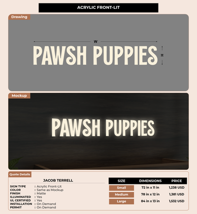 CUSTOM MOCKUP SIGN FOR Jacob Terrell