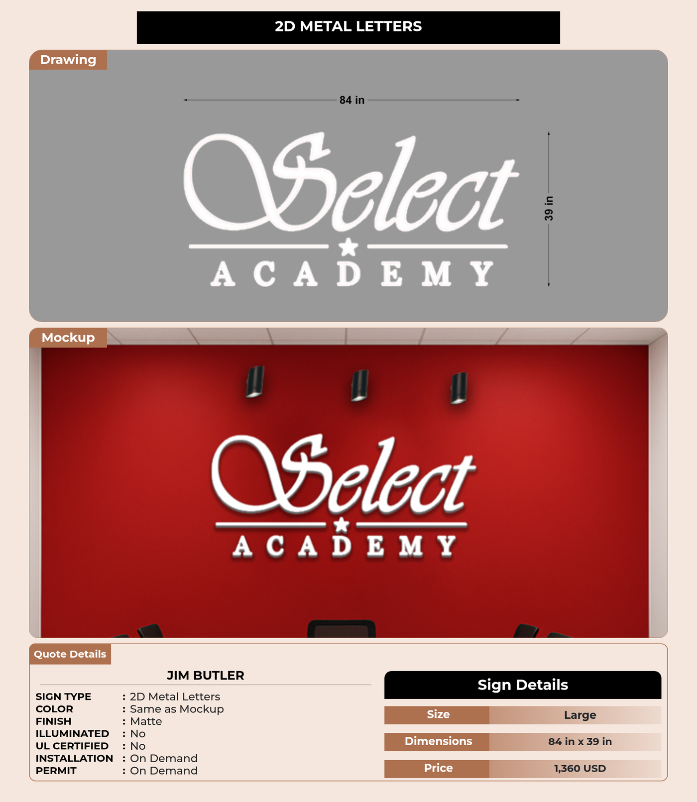 CUSTOM MOCKUP SIGN FOR Jim Butler