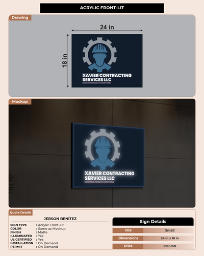 CUSTOM MOCKUP SIGN FOR Jerson Benítez