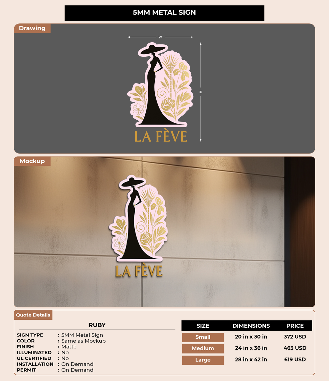CUSTOM MOCKUP SIGN FOR ruby