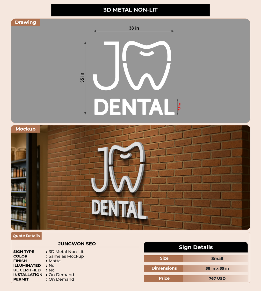 CUSTOM MOCKUP SIGN FOR Jungwon Seo