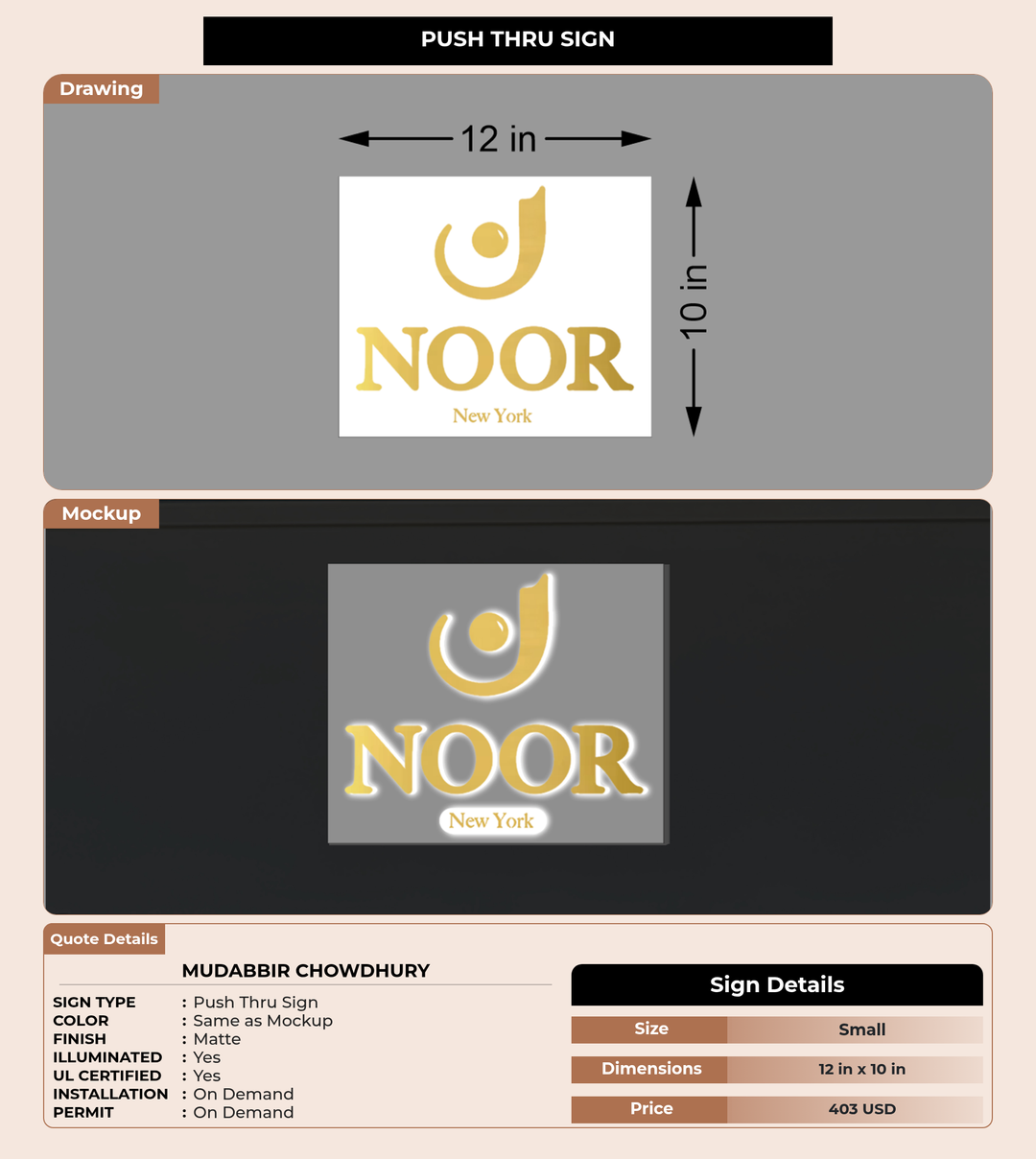 CUSTOM MOCKUP SIGN FOR Mudabbir Chowdhury