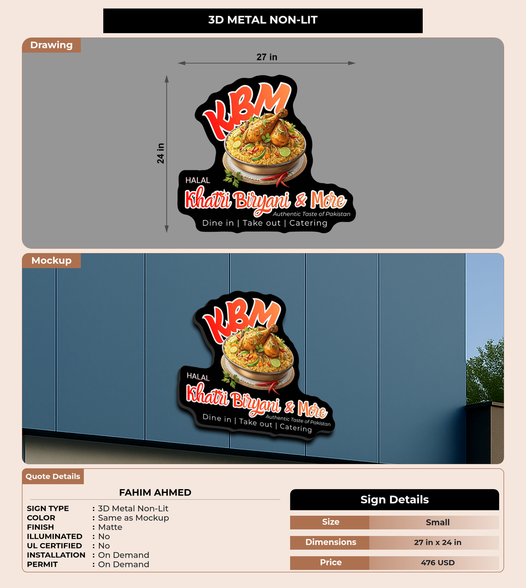 CUSTOM MOCKUP SIGN FOR Fahim Ahmed