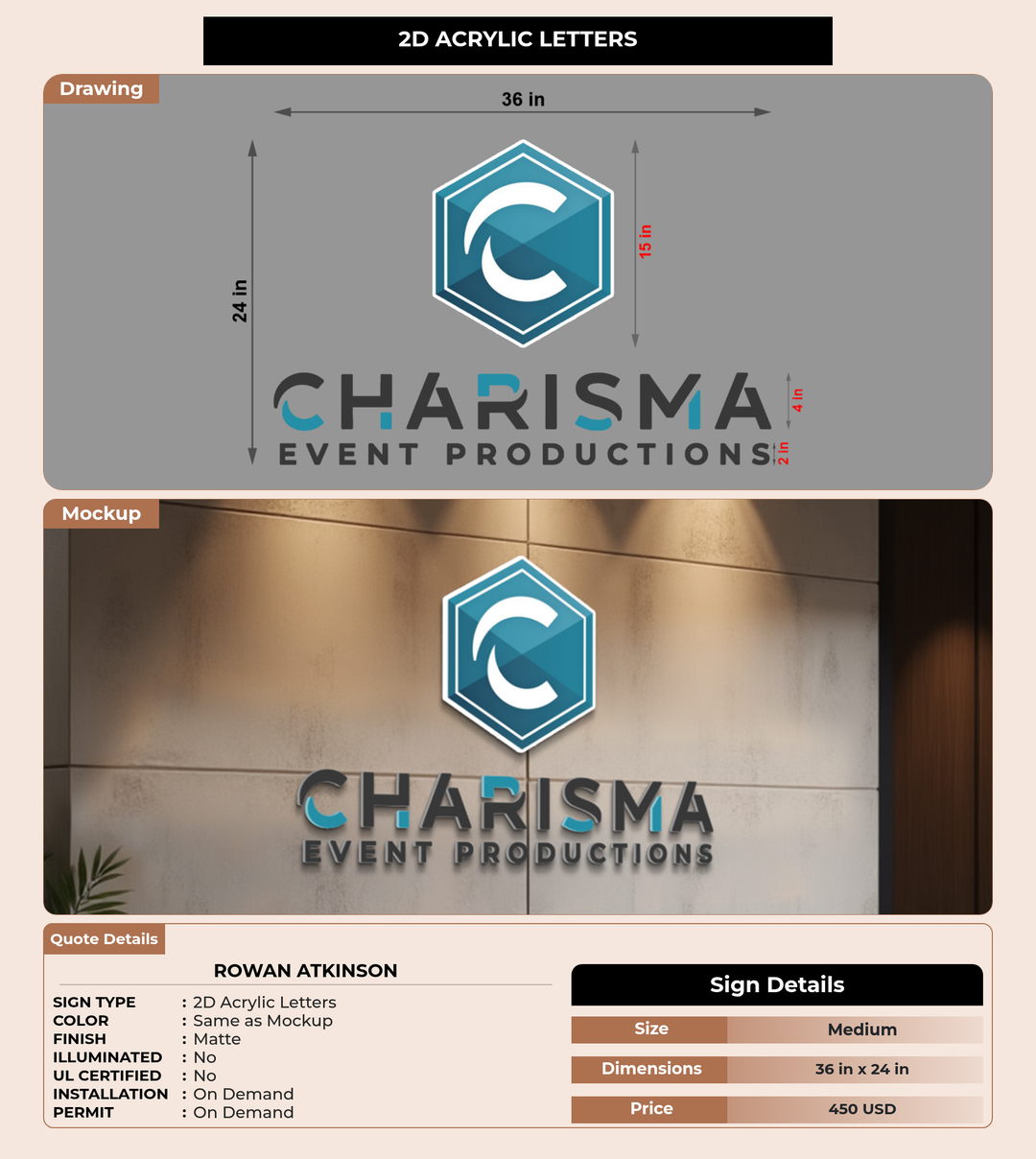 CUSTOM MOCKUP SIGN FOR Rowan Atkinson