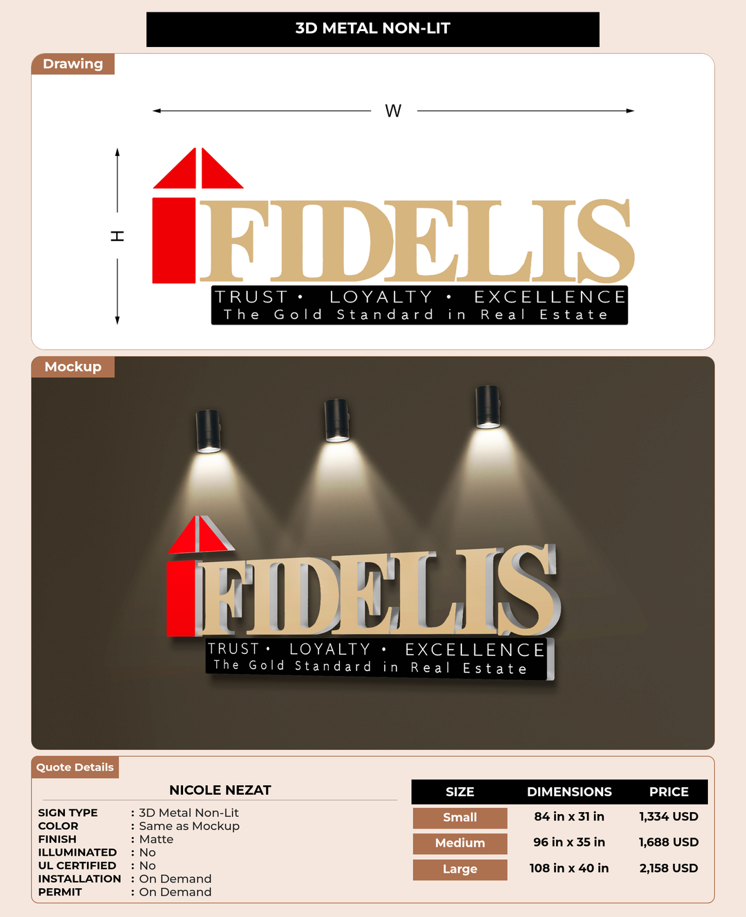 CUSTOM MOCKUP SIGN FOR nicole nezat