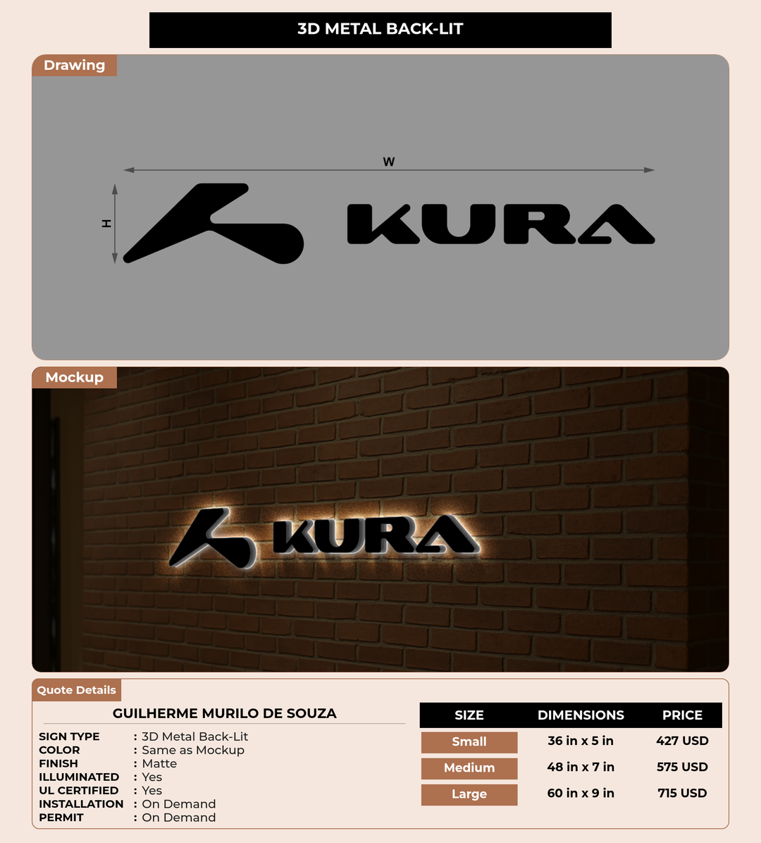 CUSTOM MOCKUP SIGN FOR GUILHERME MURILO DE SOUZA