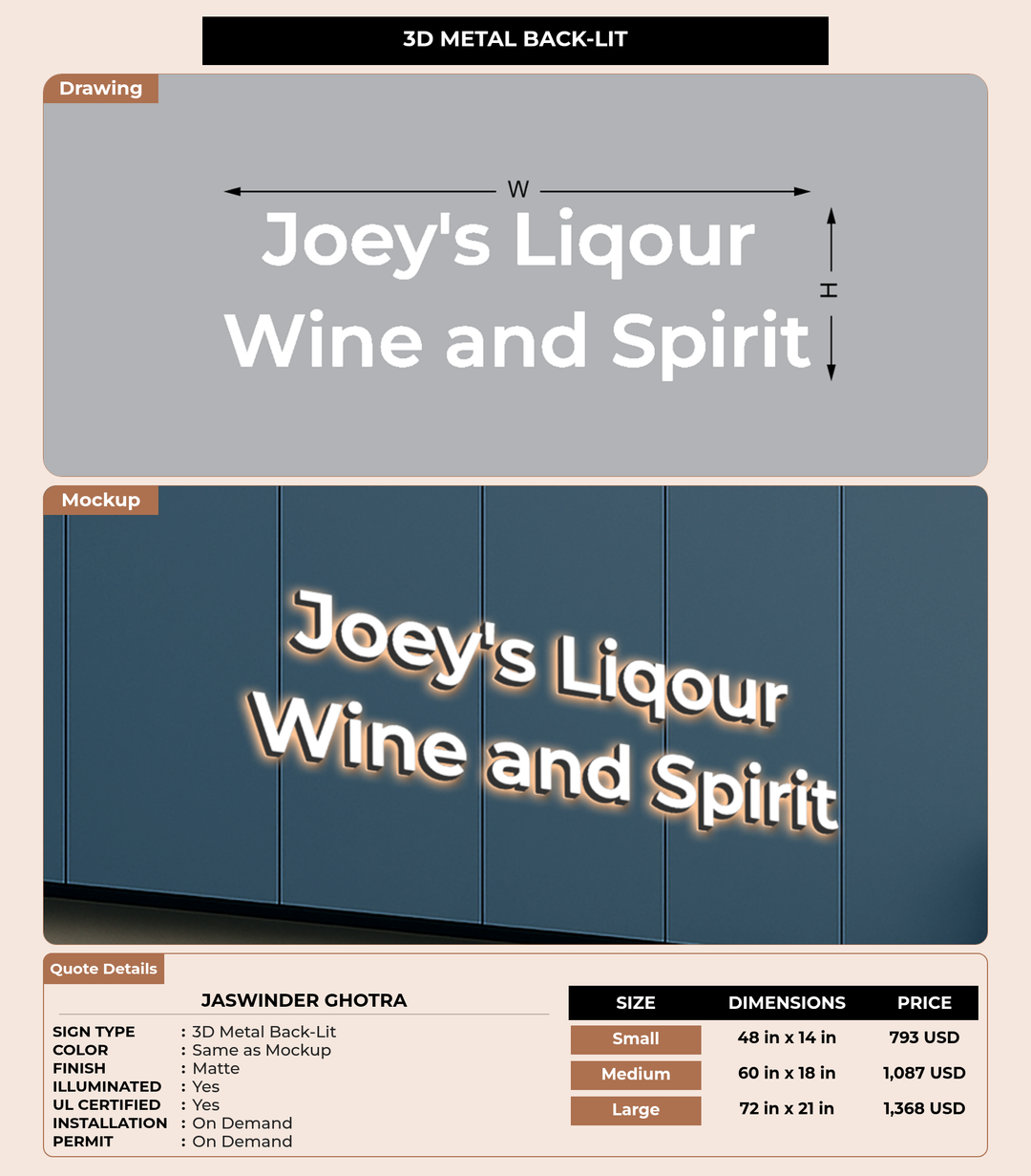 CUSTOM MOCKUP SIGN FOR Jaswinder Ghotra