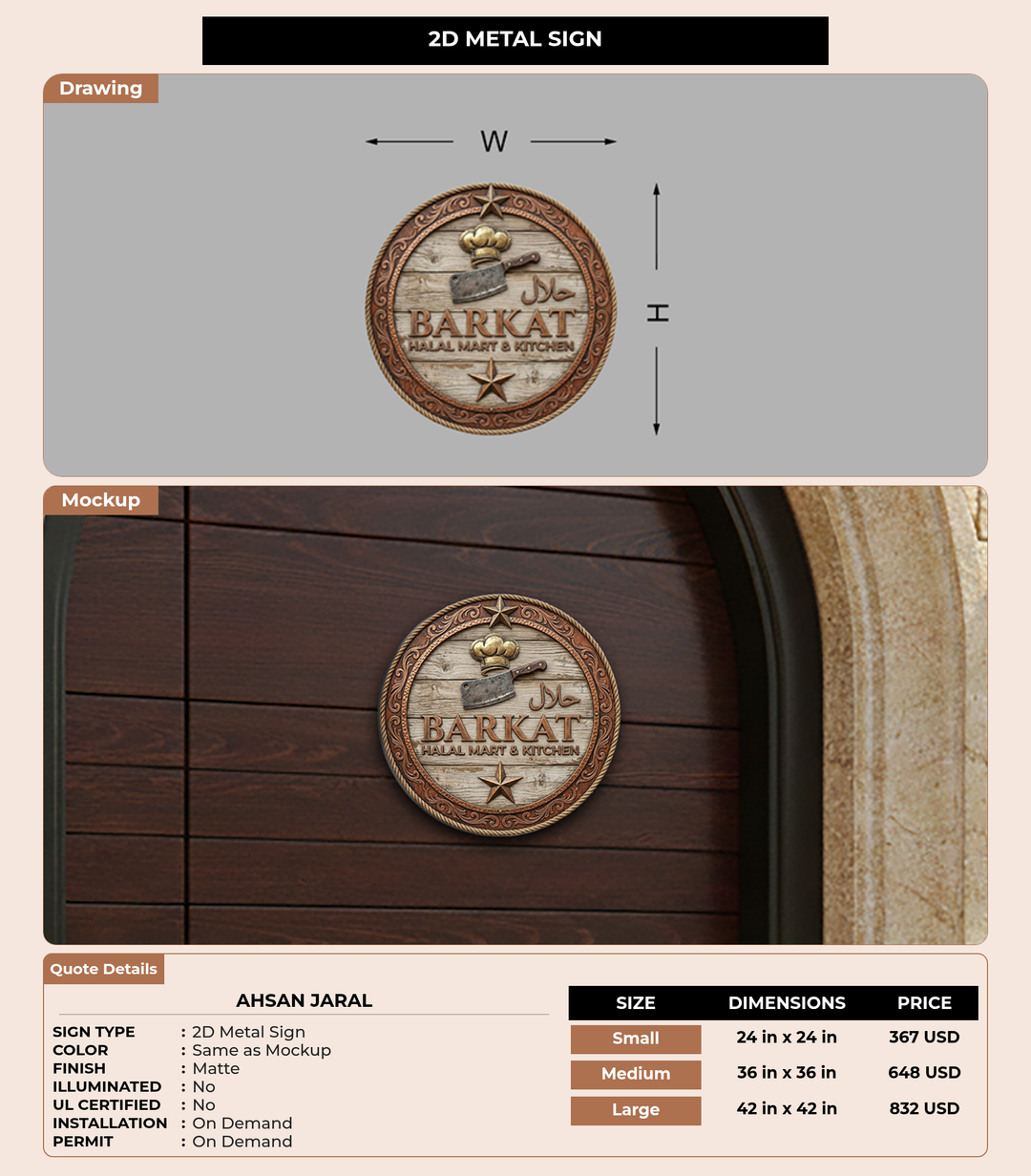 CUSTOM MOCKUP SIGN FOR Ahsan Jaral