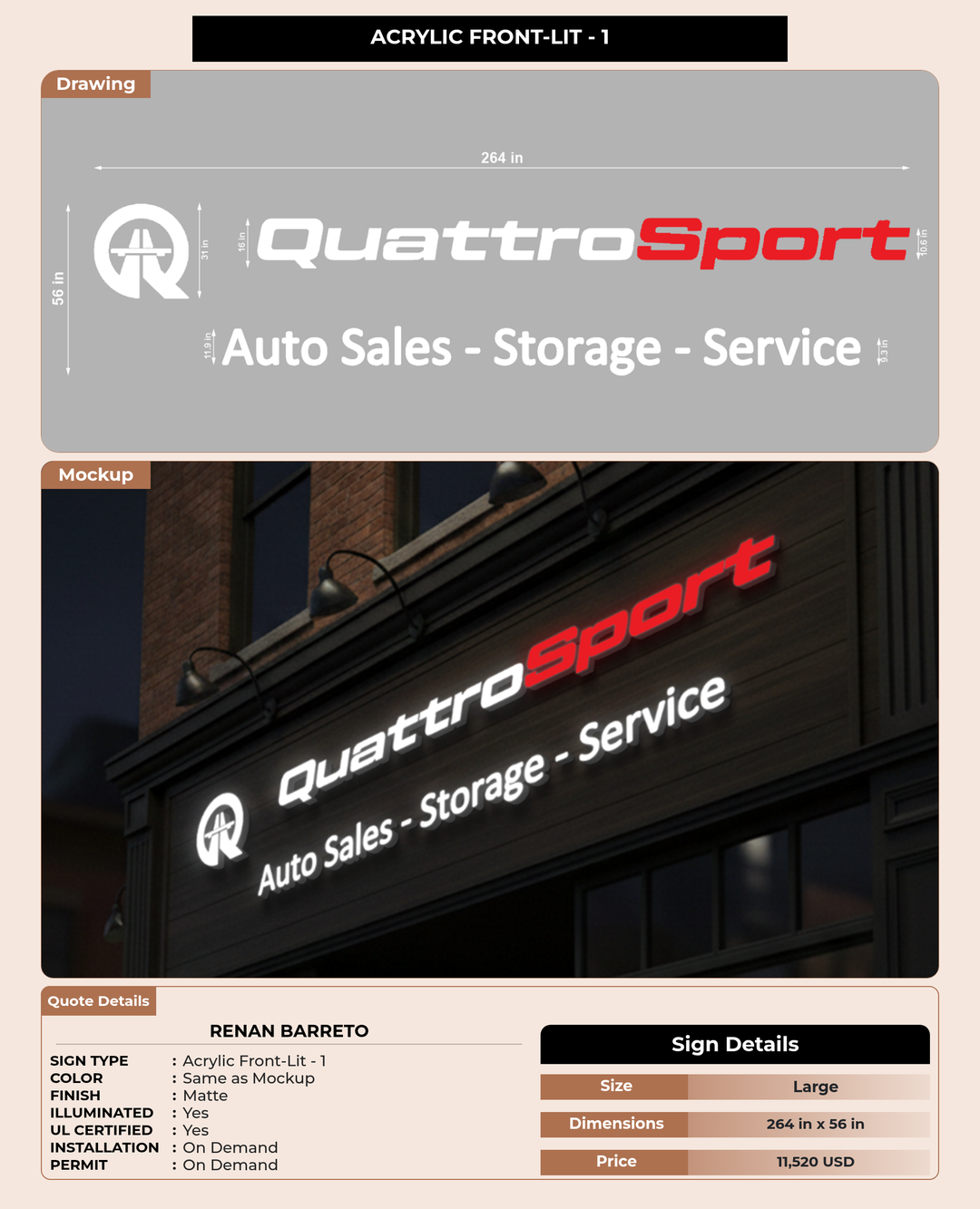 CUSTOM MOCKUP SIGN FOR Renan Barreto