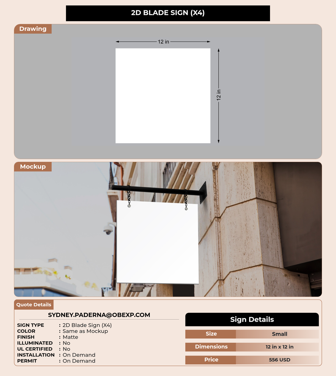 CUSTOM MOCKUP SIGN FOR sydney.paderna@obexp.com