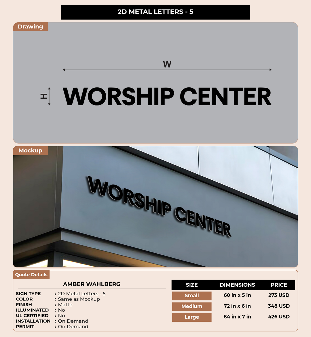 CUSTOM MOCKUP SIGN FOR Amber Wahlberg