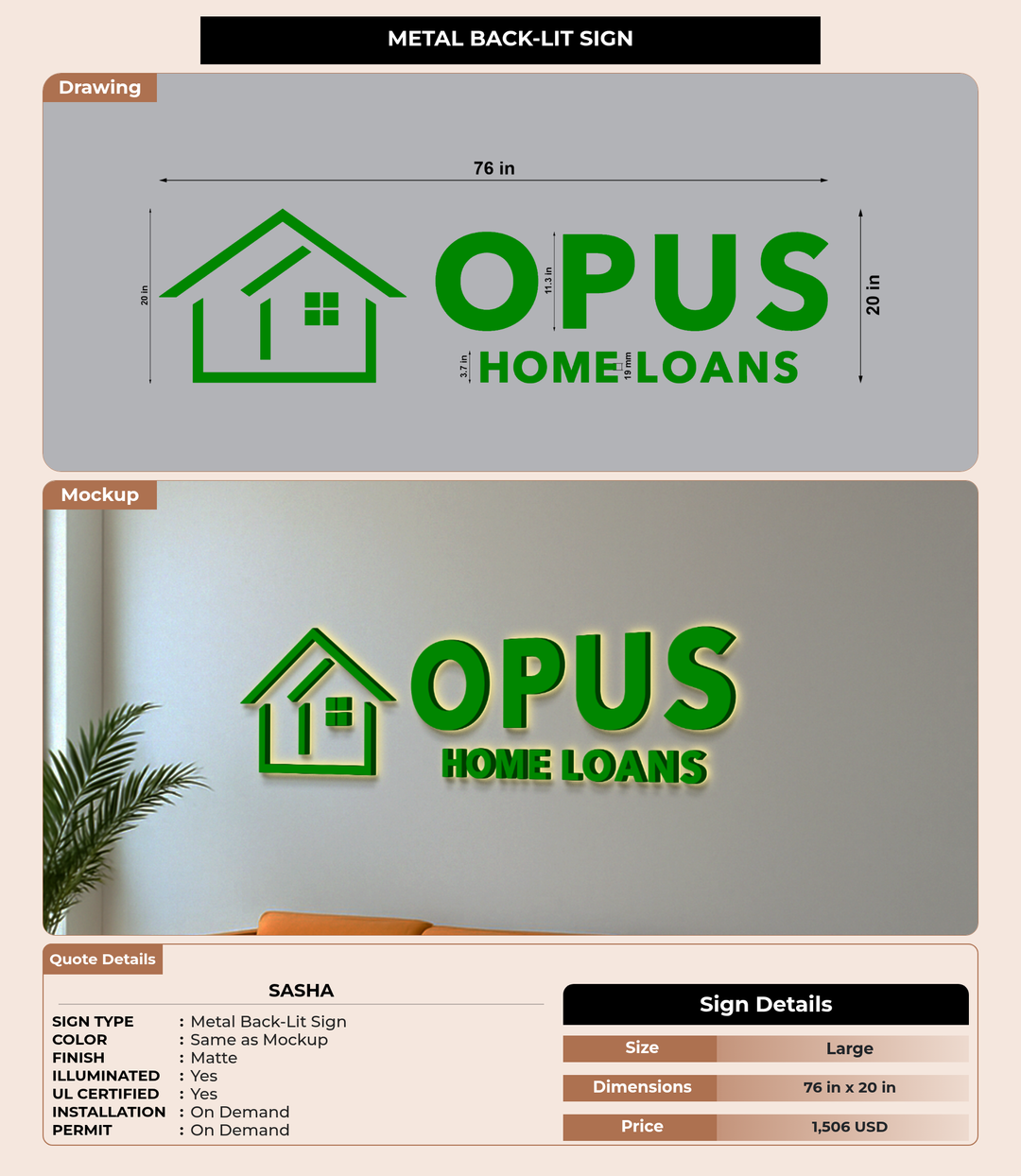 CUSTOM MOCKUP SIGN FOR sasha
