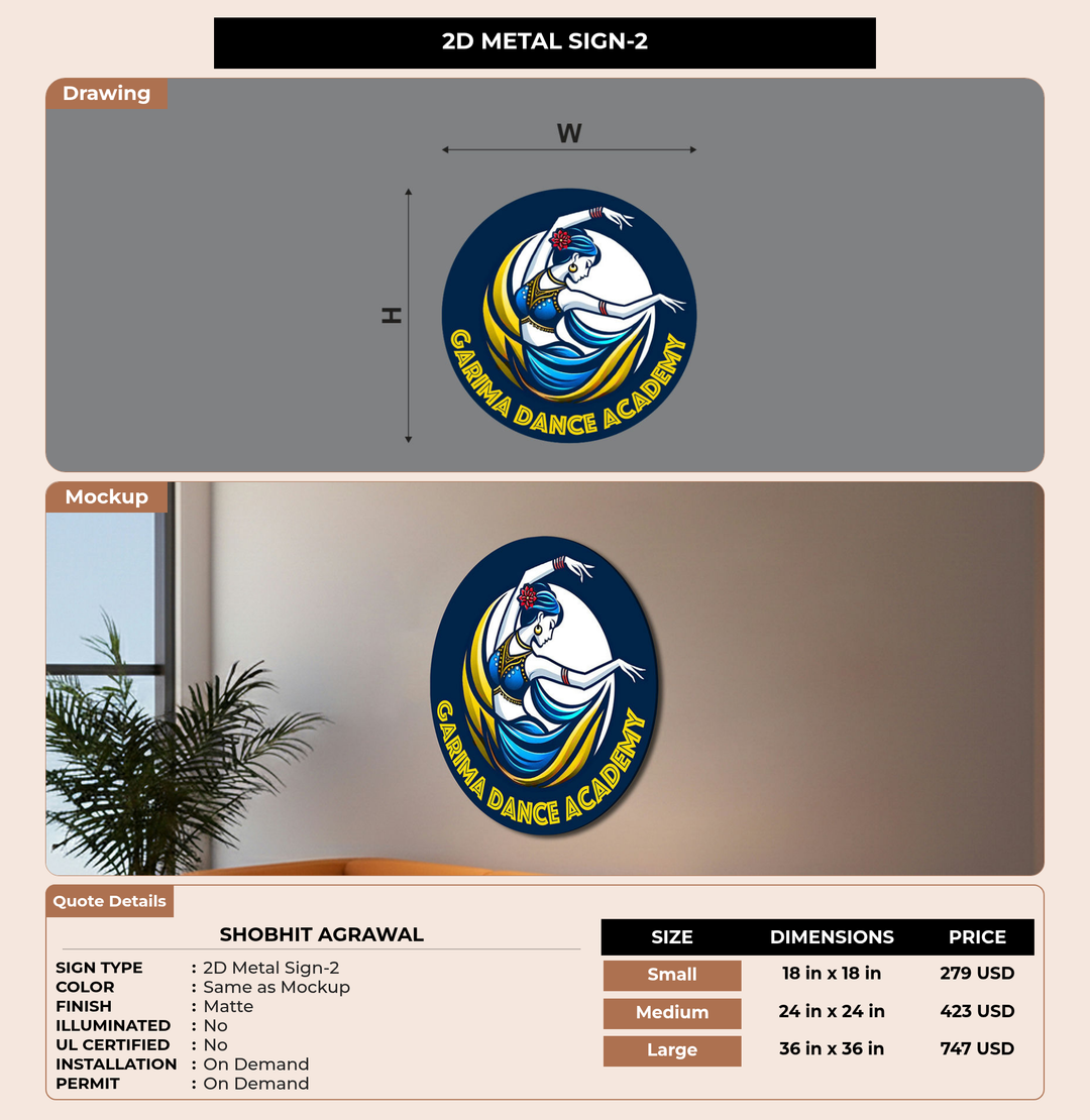 CUSTOM MOCKUP SIGN FOR Shobhit Agrawal