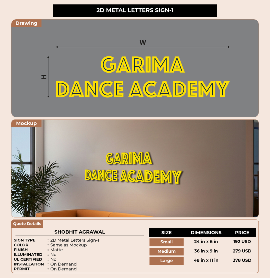 CUSTOM MOCKUP SIGN FOR Shobhit Agrawal