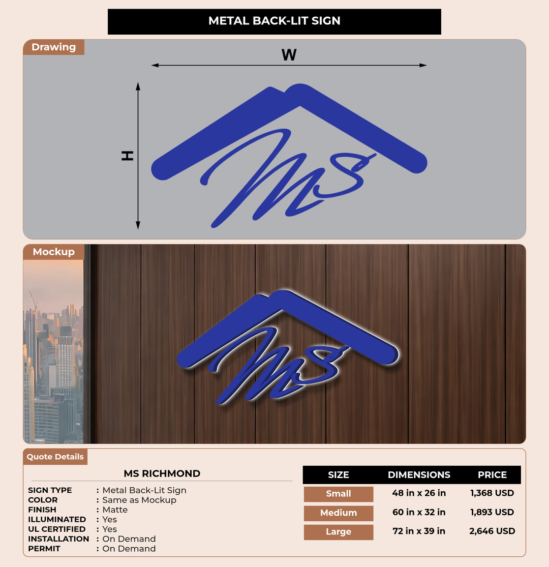 CUSTOM MOCKUP SIGN FOR MS Richmond