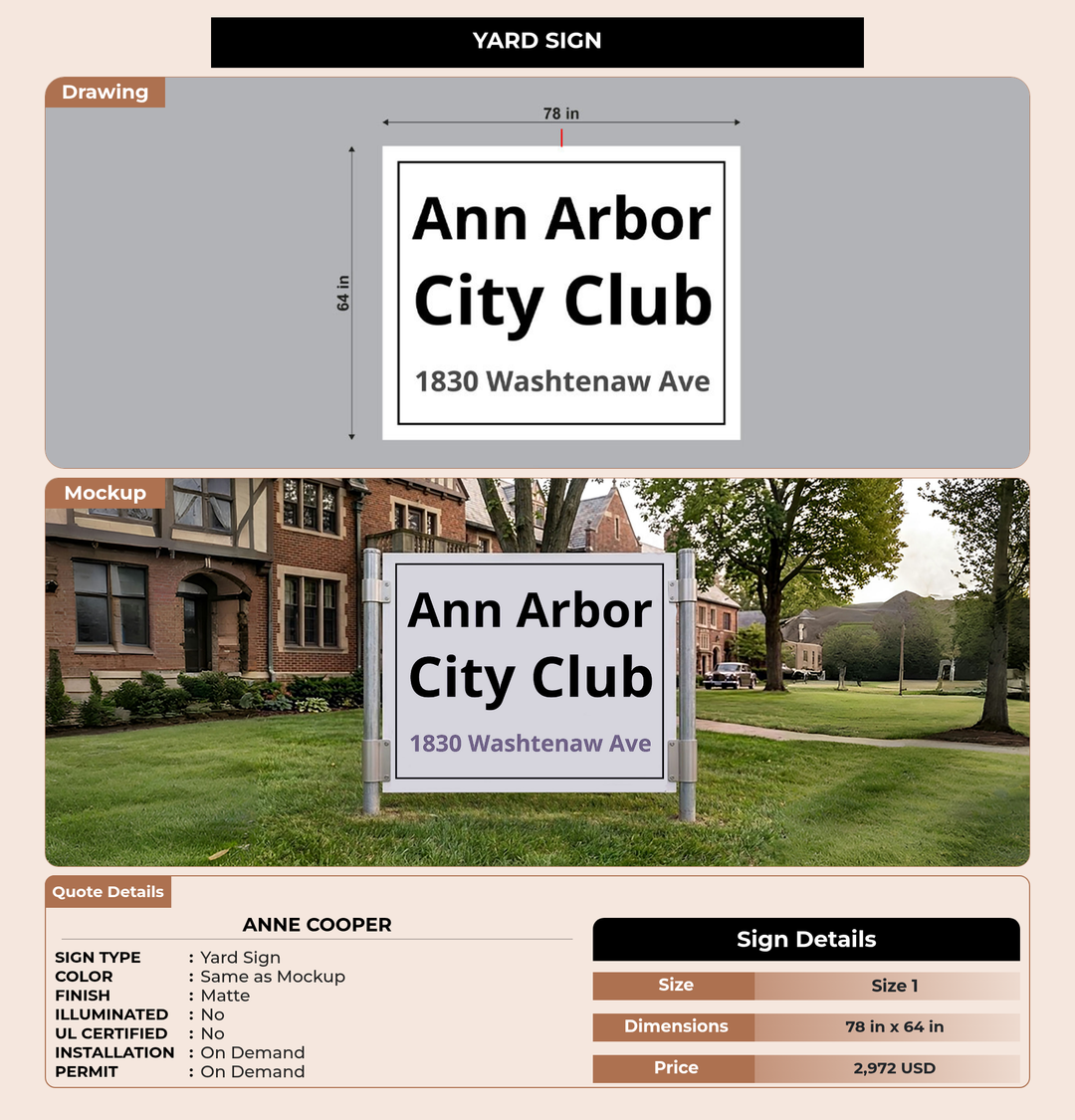 CUSTOM MOCKUP SIGN FOR codeblue