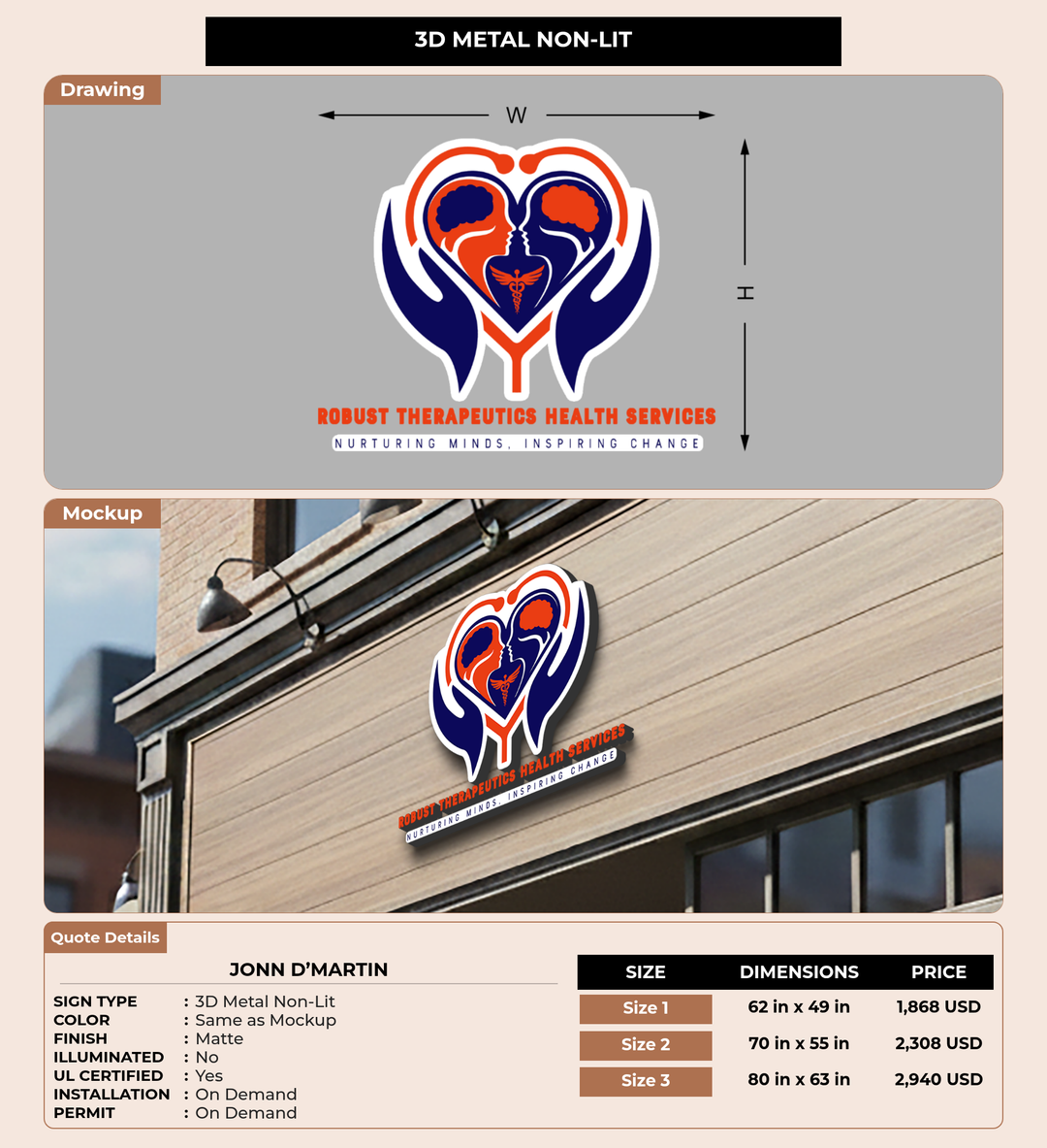 CUSTOM MOCKUP SIGN FOR Jonn D’Martin