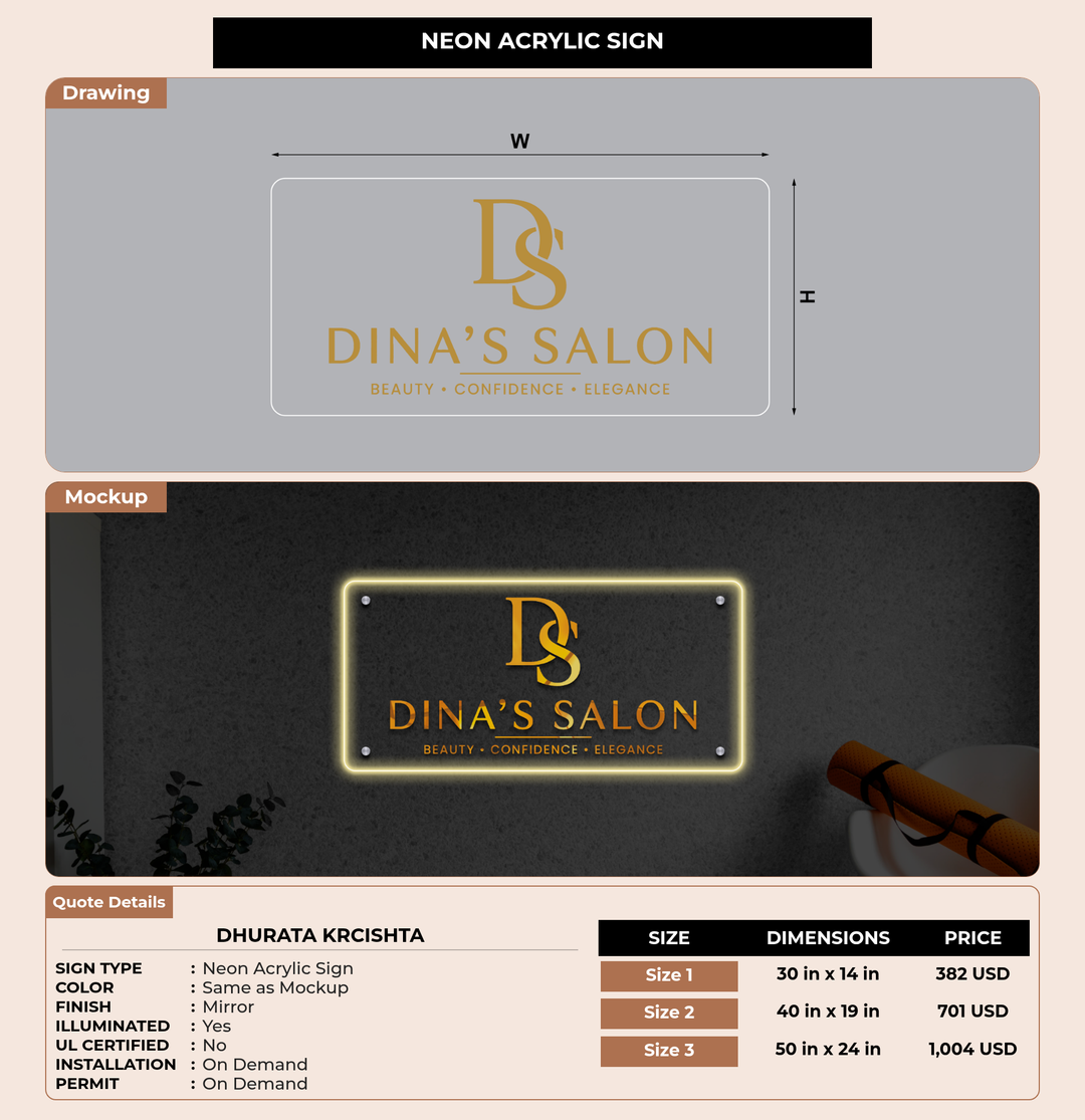CUSTOM MOCKUP SIGN FOR Dhurata Krcishta