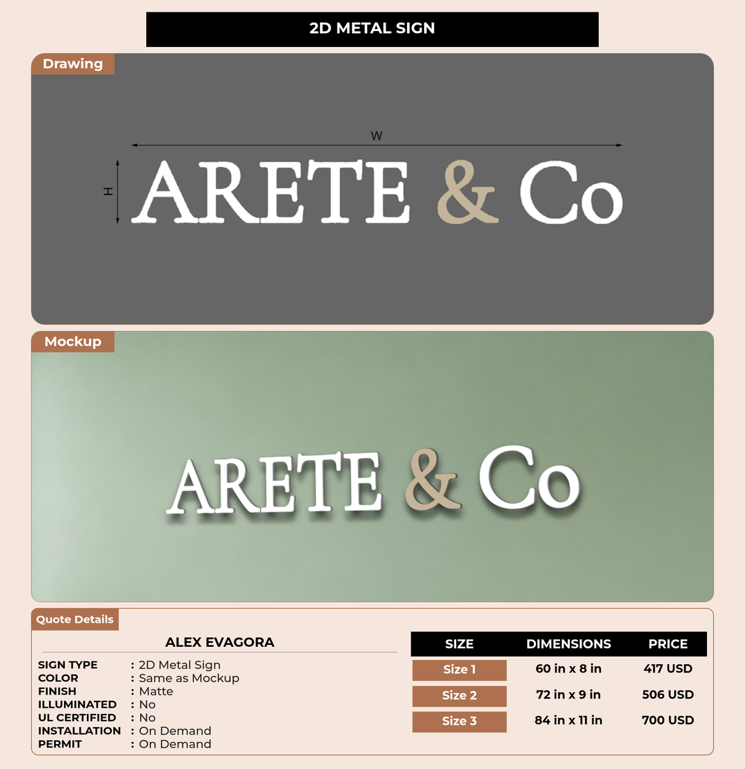 CUSTOM MOCKUP SIGN FOR Alex Evagora