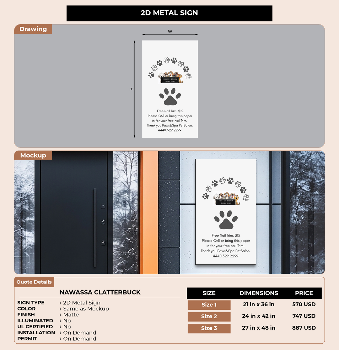 CUSTOM MOCKUP SIGN FOR Nawassa Clatterbuck