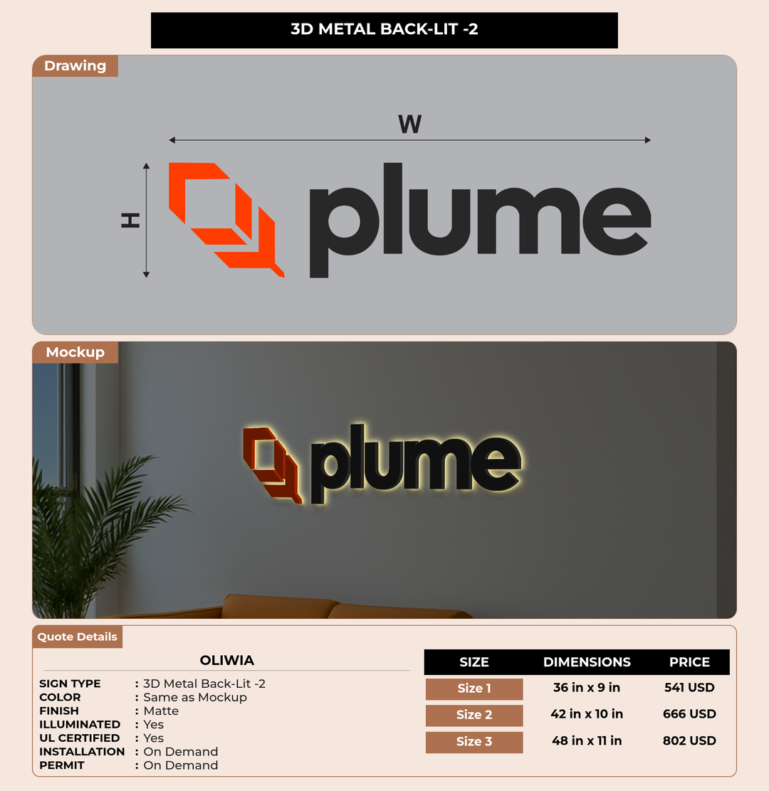 CUSTOM MOCKUP SIGN FOR Oliwia