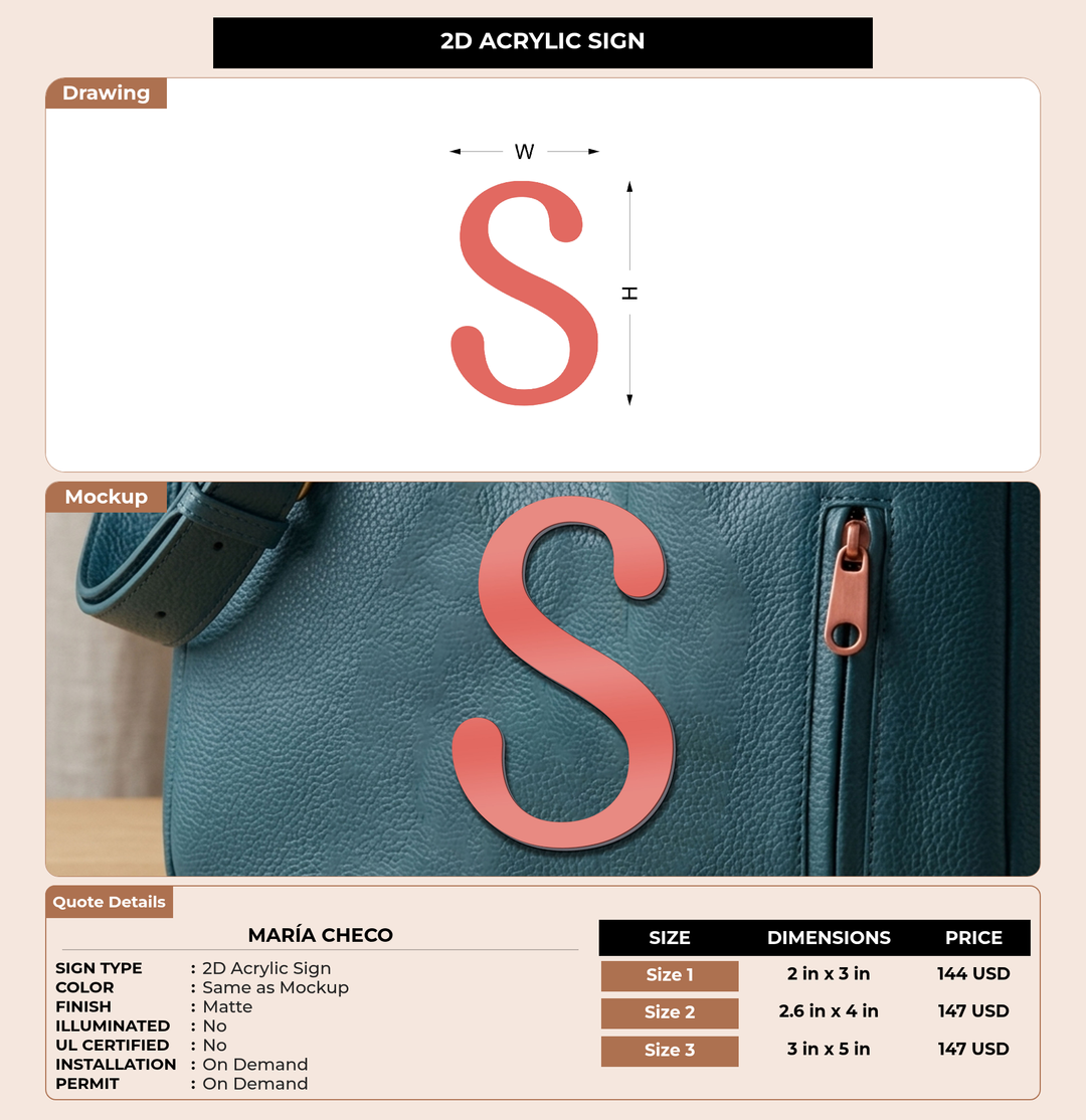 CUSTOM MOCKUP SIGN FOR María checo