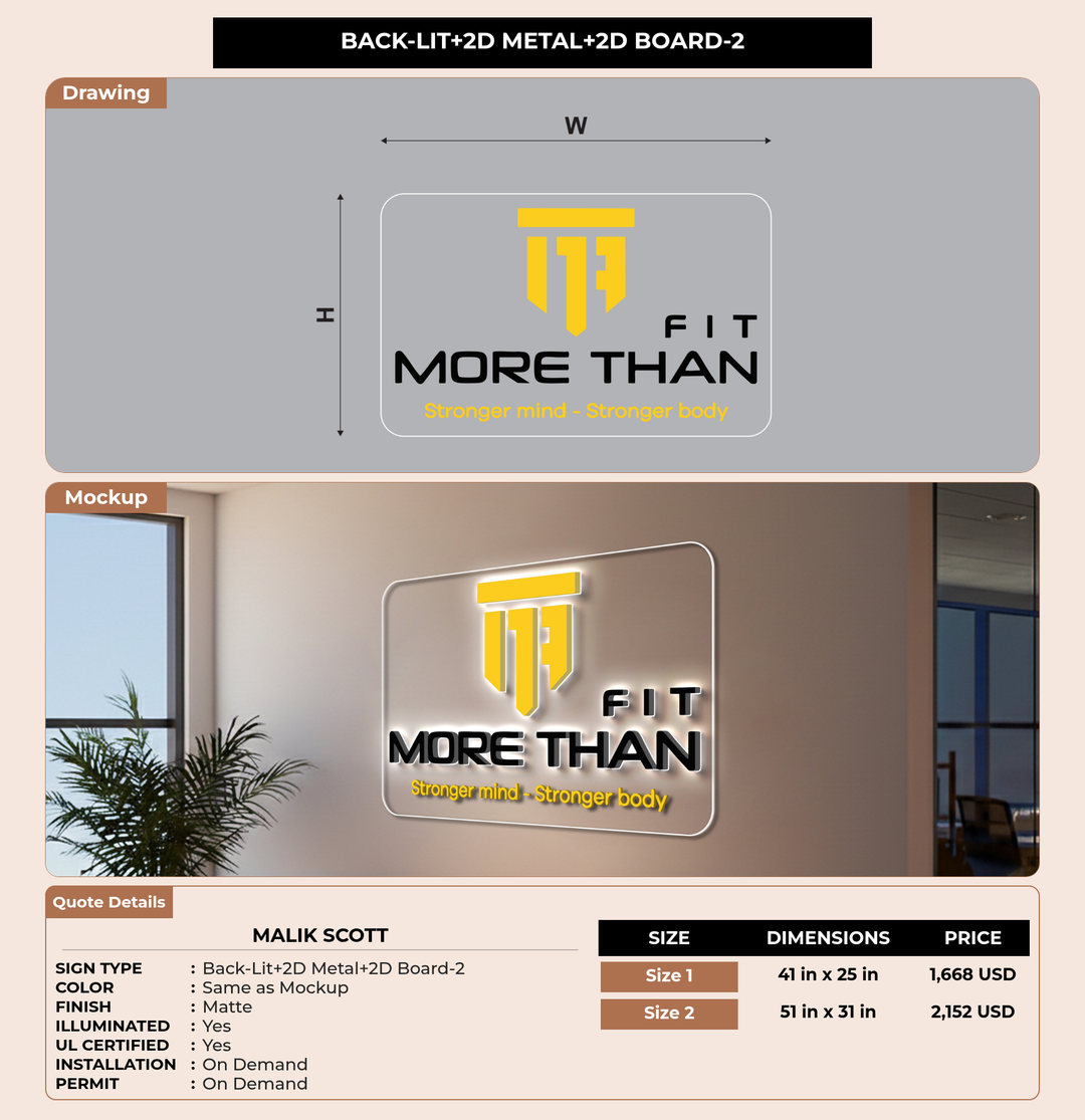 CUSTOM MOCKUP SIGN FOR Malik Scott