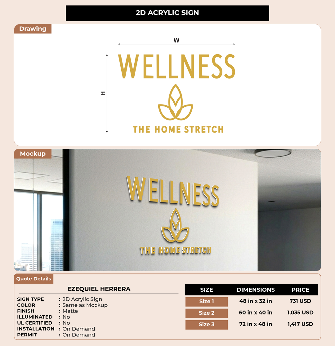 CUSTOM MOCKUP SIGN FOR Ezequiel Herrera