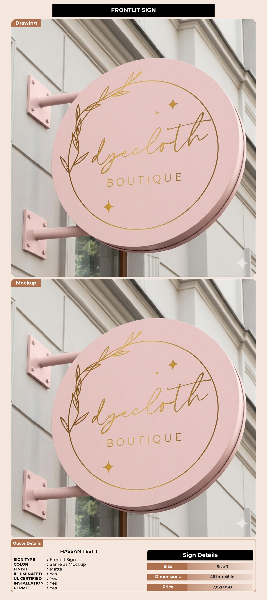 CUSTOM MOCKUP SIGN FOR Hassan test 1