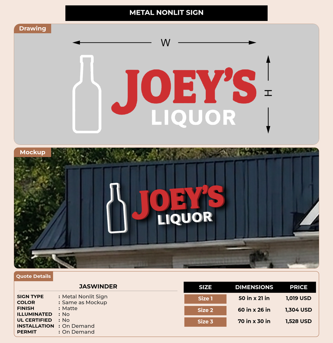 CUSTOM MOCKUP SIGN FOR Jaswinder