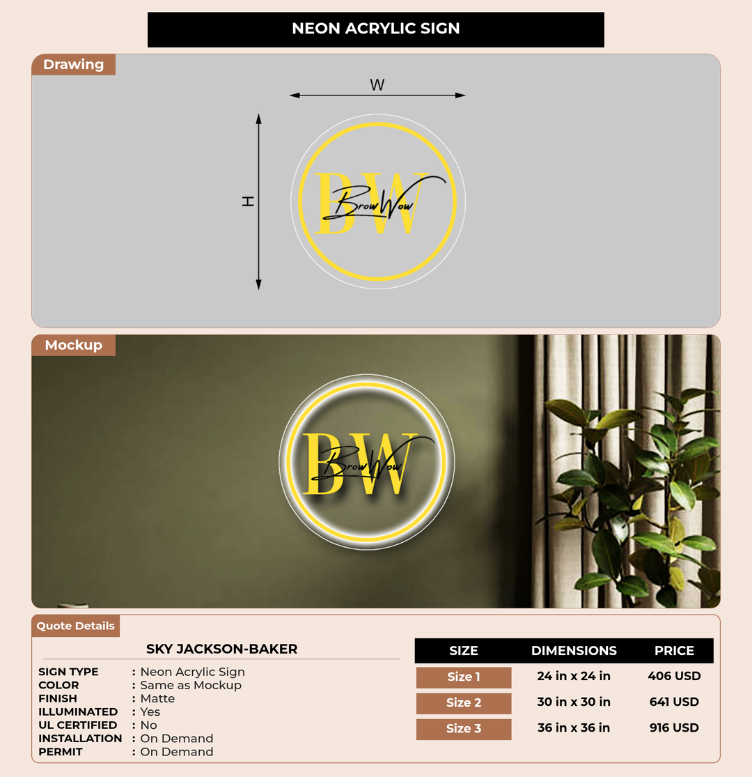 CUSTOM MOCKUP SIGN FOR Sky Jackson-Baker