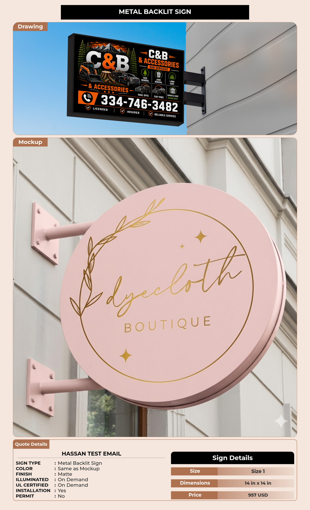 CUSTOM MOCKUP SIGN FOR hassan test email