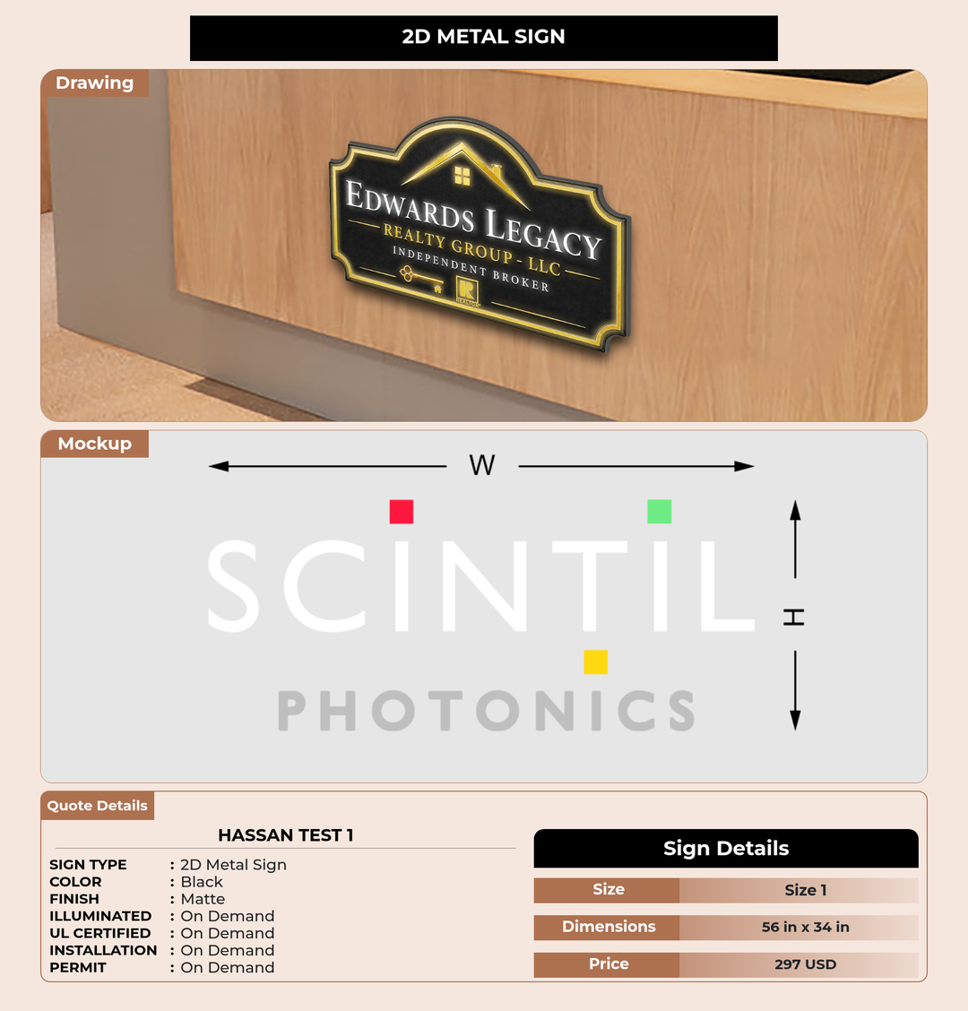 CUSTOM MOCKUP SIGN FOR Hassan test 1