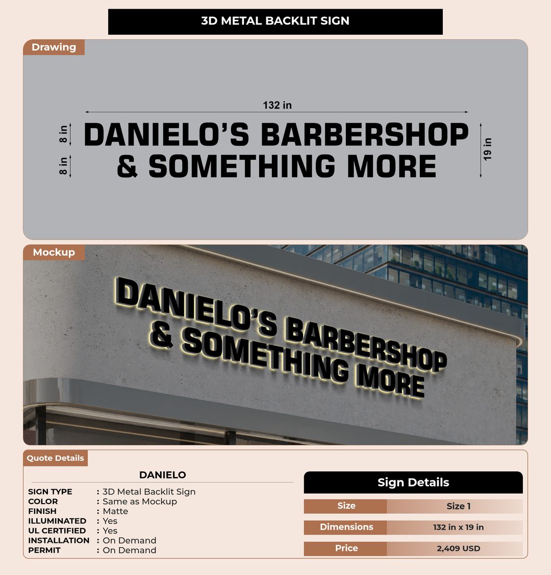 CUSTOM MOCKUP SIGN FOR danielo