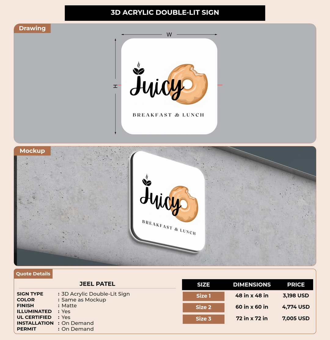 CUSTOM MOCKUP SIGN FOR Jeel Patel