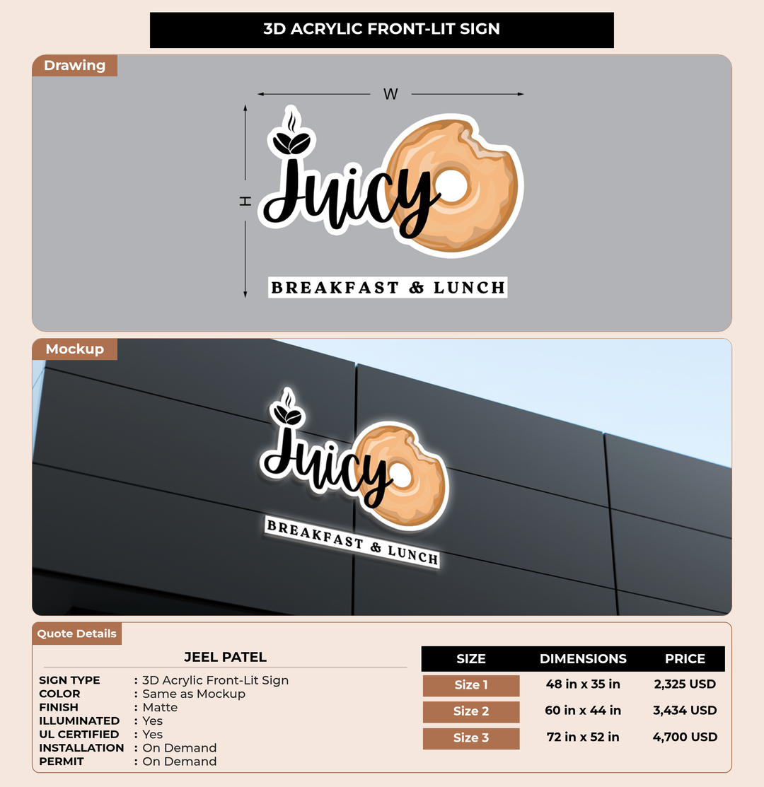 CUSTOM MOCKUP SIGN FOR Jeel Patel