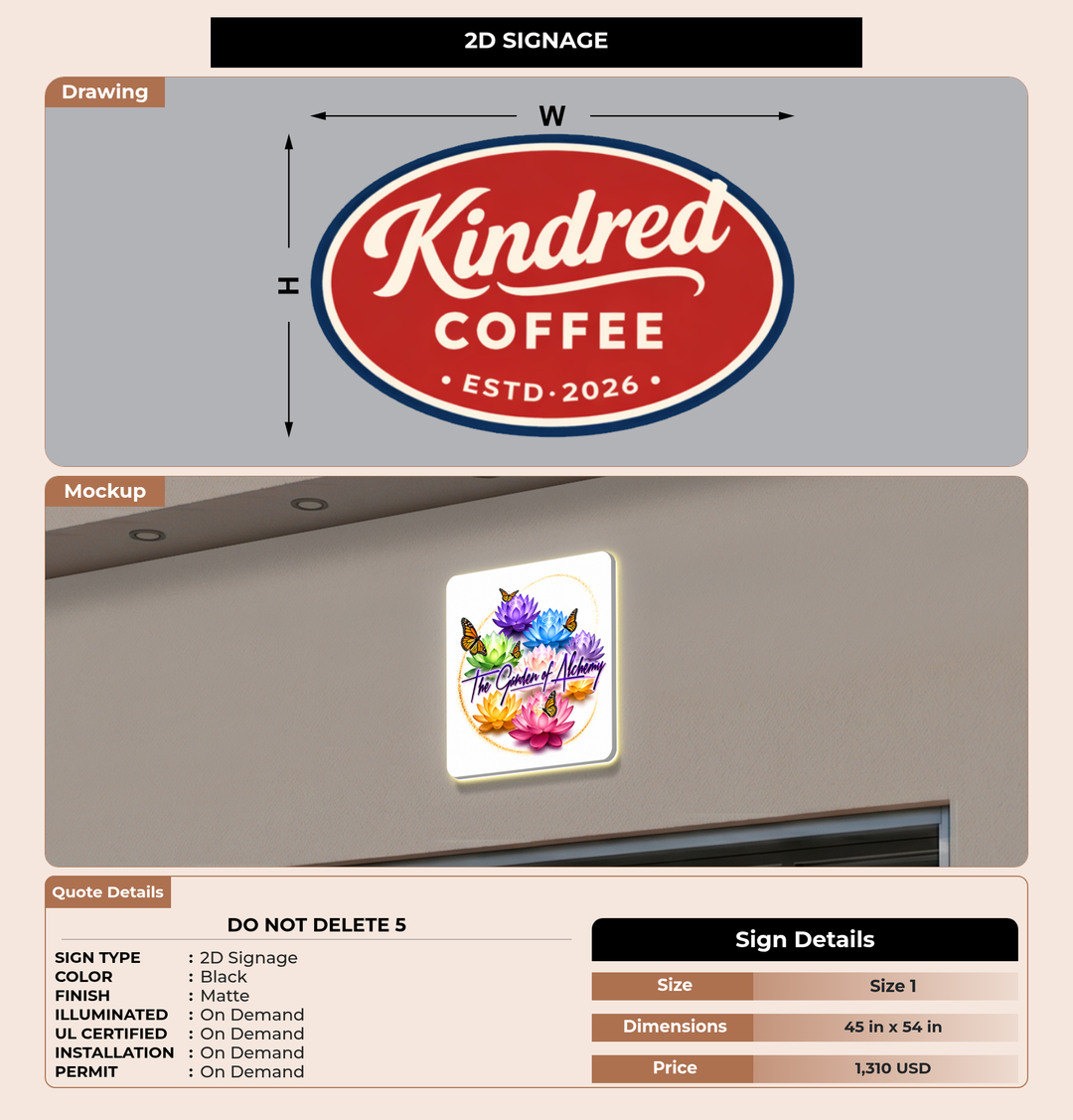CUSTOM MOCKUP SIGN FOR Do Not Delete 5