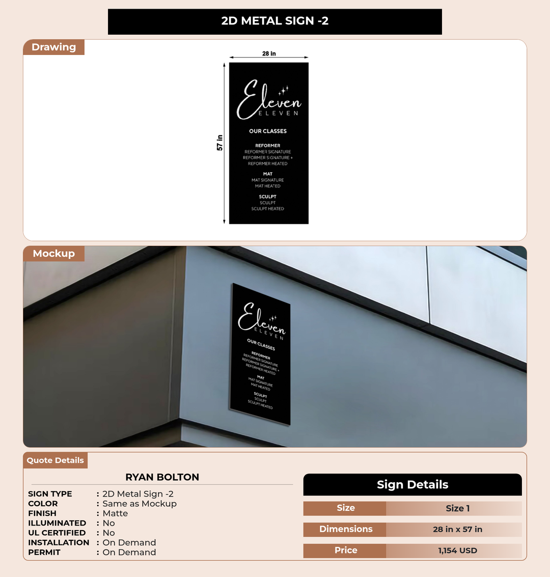 CUSTOM MOCKUP SIGN FOR Ryan Bolton
