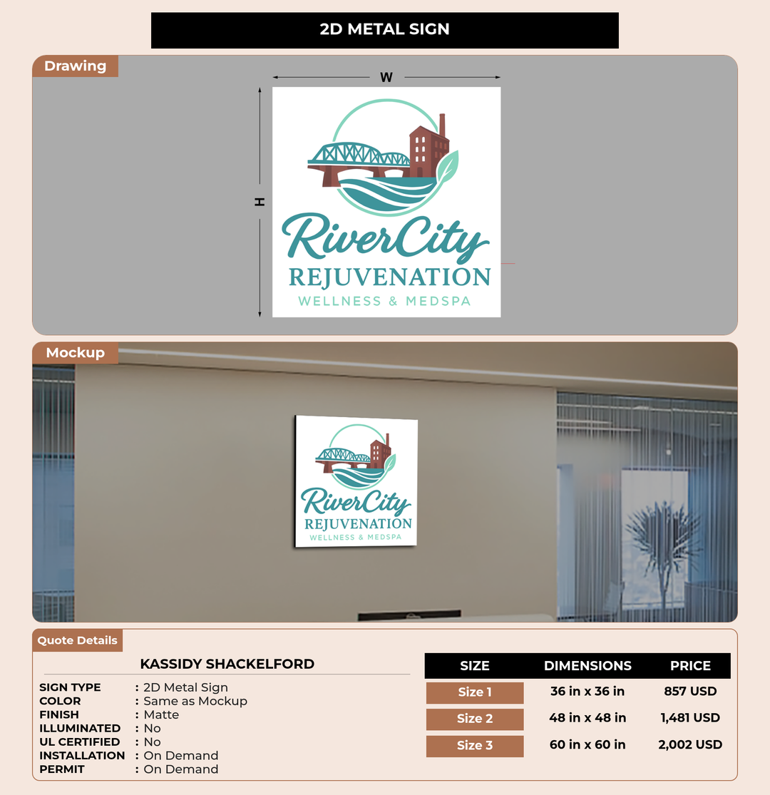 CUSTOM MOCKUP SIGN FOR kassidy shackelford