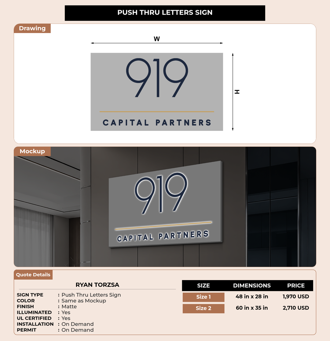 CUSTOM MOCKUP SIGN FOR Ryan Torzsa