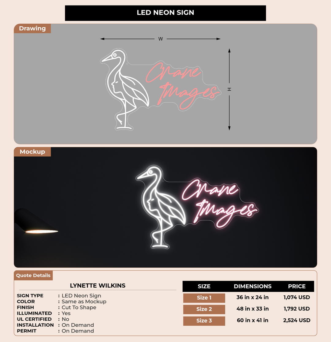 CUSTOM MOCKUP SIGN FOR Lynette Wilkins